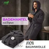 AR Line Kapuzen Bademantel 100% Baumwolle 450 g/m² – Uni Produktbild-Vorschau 2