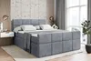 ALTDECOR Boxspringbett mit Fußteil, 2 Matratzen und Topper Produktbild-Vorschau 1