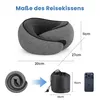 Nackenkissen Flugzeug, 360° Support Memory Foam Produktbild-Vorschau 7