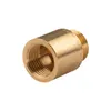 Messing Gewinde-Fitting Hahnverlängerung IG/AG 1/2' (DN 15) Produktbild-Vorschau 2