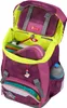 An open backpack with school supplies inside. Produktbild-Vorschau