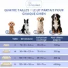 Lit orthopédique pour chien ELONEO, taille S - Crème Voir les images du produit 4