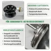 CHM GmbH® 100 L Membrankessel vertikal, Edelstahltank, Produktbild-Vorschau 5