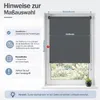 Rollos für Fenster ohne Bohren Seitenzugrollo Klemmfix Produktbild-Vorschau 7