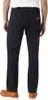A person wearing black jeans and brown shoes, viewed from the back. Produktbild-Vorschau