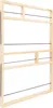 QUVIO Wandregal mit Gummizug - Wandregal aus Holz - 3 x 40 Produktbild-Vorschau 3