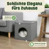 Katzenhöhle Katzenhaus Katzenbett zooprinz Milo | Plüsch | Produktbild-Vorschau 6