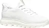 A white Geox Spherica Plus sneaker is shown from the side against a white background. Produktbild-Vorschau