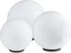 Kugelleuchte 3er Set 20/30/40cm weiß Kugellampen Produktbild-Vorschau 1