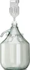 SET 4tlg. 5L Gärballon Flasche + Stopfen + Produktbild-Vorschau 1