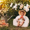Flumi Kindersessel personalisiert mit Namen – Babysessel Produktbild-Vorschau 3