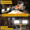 Izrielar Faretto da cantiere a LED, 2x100W Faretto 6500K Anteprima dell’immagine prodotto 5