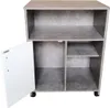 Küchenschrank Blanca Mehrzweckschrank mit Rollen und Produktbild-Vorschau 2