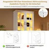 Merax Hochschrank mit LED und Glastüren, Vitrine Produktbild-Vorschau 13