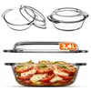 Zapékací mísa KADAX ze žáruvzdorného skla "Backe", skleněný Náhled obrázku produktu 1