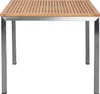 home24 Gartentisch - Teak Massiv / Edelstahl Produktbild-Vorschau 3