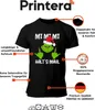 Mi Mi Mi Shut up Grinch Saying Anti-Christmas - Maglietta Anteprima dell’immagine prodotto 4