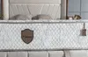 LUSSO Polsterbett  180x200  - Farbe: Creme - Set:  Produktbild-Vorschau 11