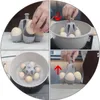 Eierkocher aus Silikon, kocht 4 oder 6 Eier gleichzeitig, Produktbild-Vorschau 3