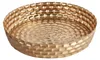 BELIANI Deko-Tablett Gold Eisen rund Glamour Look Produktbild-Vorschau 3