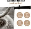 MuchoWow® Wandteppich Wandbehang Schottisches Hochlandrind Produktbild-Vorschau 3