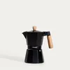 Kávovar na espresso MIA MOKKA černý s dřevěnou rukojetí 6 Náhled obrázku produktu 1