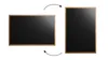 Lavagna nera da gesso RESISTENTE ALL'ACQUA in cornice di Anteprima dell’immagine prodotto 6