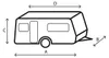 Brunner beschermhoes caravan, 12 meter, maat: 605 – 650 cm Productafbeelding-voorbeeld 5