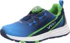 A single blue and green athletic shoe is shown from a side-angle on a white background. Anteprima dell’immagine prodotto