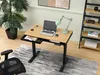 A modern home office setup with a standing desk. Podgląd zdjęcia produktu