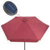 KINGSLEEVE® Sonnenschirm LED Beleuchtung UV Schutz 80+ Produktbild-Vorschau 4
