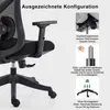 Chaise de bureau ergonomique, chaise de bureau réglable Voir les images du produit 9