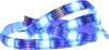 A coiled LED strip light with blue and white lights. Náhľad obrázku produktu