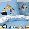 Bluey Kinderbettwäsche "Family Time" 135x200 + 80x80 cm in Produktbild-Vorschau 4