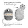 SPRINGLANE Topflappen-Set 2-tlg. Grau, Silikon & Baumwolle, Produktbild-Vorschau 4