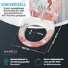 SANILO® WC sedadlo s mäkkým zatváraním a rýchloupínacím Náhľad obrázku produktu 5