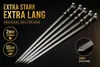 50 Stk. Schaschlikspieße Edelstahl 55 cm – 2 mm Extra Stark Produktbild-Vorschau 1