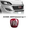 Naklejka Fiat Profesjonalne logo 3D części zamiennej do Podgląd zdjęcia produktu 2