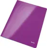 LEITZ Classeur à levier WOW, DIN A4, carton, violet Voir les images du produit 2