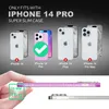 Hülle für iPhone 14 Pro - Glitzer Cover Bling Silikon Produktbild-Vorschau 4