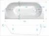 sanicomfort Badewannenset Basic 170x75 cm inkl. Produktbild-Vorschau 7