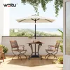 WOLTU Sonnenschirm, Strandschirm UV-beständig, 45° Produktbild-Vorschau 2