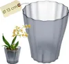 Orchideentopf Transparent Orchideen Übertopf Orchideentopf Produktbild-Vorschau 1