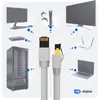 hb-digital 0.5m RJ45 Patchkabel CAT 8 LAN Kabel Produktbild-Vorschau 3