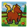 TEDDIES Drevené puzzle Moje prvé zvieratká: Pes 9 dielikov Náhľad obrázku produktu 8