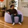 Pouf sfoderabile in velluto a coste larghe BANANAIR 100 cm Anteprima dell’immagine prodotto 7