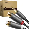 Ugreen 10547, 3.5mm, Männlich, 2 x RCA, Weiblich, Schwarz Produktbild-Vorschau 9
