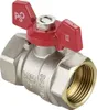 Kugelhahn 1/2 Zoll IG Messing vernickelt Flügelgriff max. Produktbild-Vorschau 6