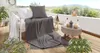 Hahn Sommerset Kissenbezug + Sommerdecke Plaid Tuch uni Produktbild-Vorschau 1