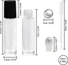 Belle Vous Kleine Roll On Flasche Leer Glas mit 3 Pipetten Produktbild-Vorschau 2
